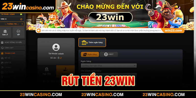 Rút Tiền 23Win - Chuyển Đổi Điểm Thưởng Vui Vẻ Cả Nhà