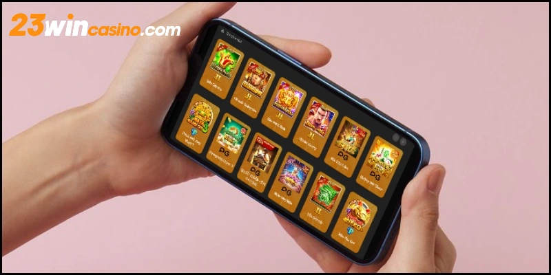 App Nổ Hũ tại 23WIN đa dạng về game